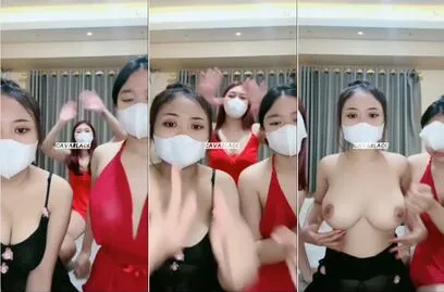 Abg Viral Terbaru 2026! Kebaya Merah Bersama Dua Temannya Diendtod Pria Bertopeng Viral Indonesia Crit