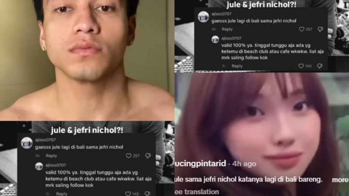 Viral ABG Jejak Digital Ungkap, Jule Sudah Lama Incar Jefri Nichol, Netizen Soroti Statusnya